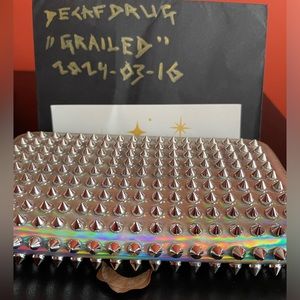 Authentic Christian Louboutin Panettone Wallet